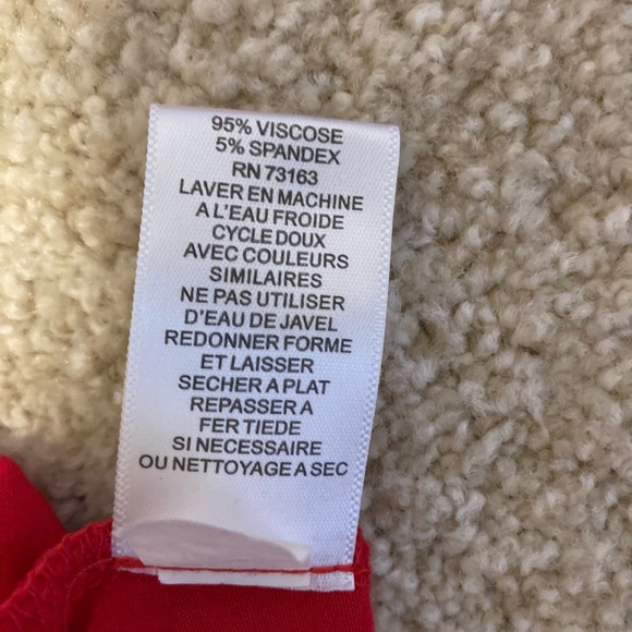 Cable & Gauge soft zip front top. Size medium - Picture 5 of 8